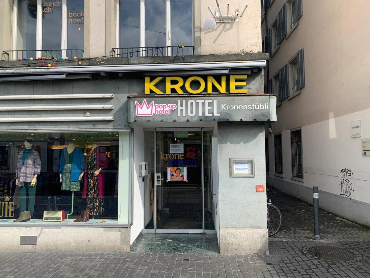 Pop Up Hotel Krone Zuerich Eksteriør bilde